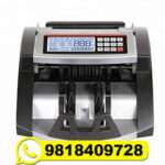 Semi Value Currency Counting Machine with Fake Note Detection Via UV, MG, IR, MT Sensor