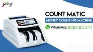 GODREJ Count Matic Note Counting Machine With Fake Note Detector