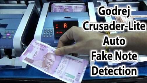 GODREJ Crusader Lite Cash Counting Machine With Fake Note Detector