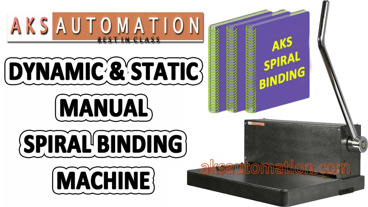 India S No Regular Use Spiral Binding Machine A Size With